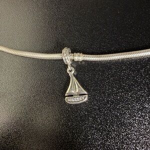 Pandora Sail Away Sailboat Charm